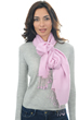 Cashmere & Silk ladies platine pink lavender 204 cm x 92 cm